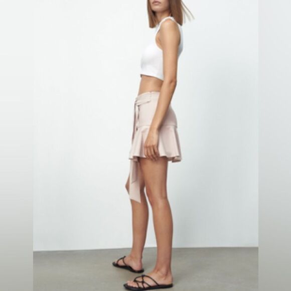 ZARA BELTED SKORT - Picture 3 of 5